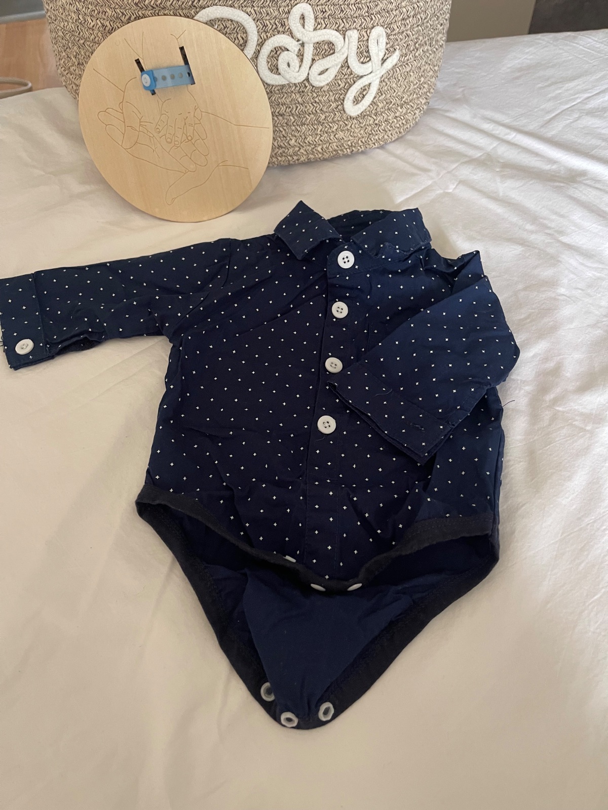 Chemise bb 3-6mois